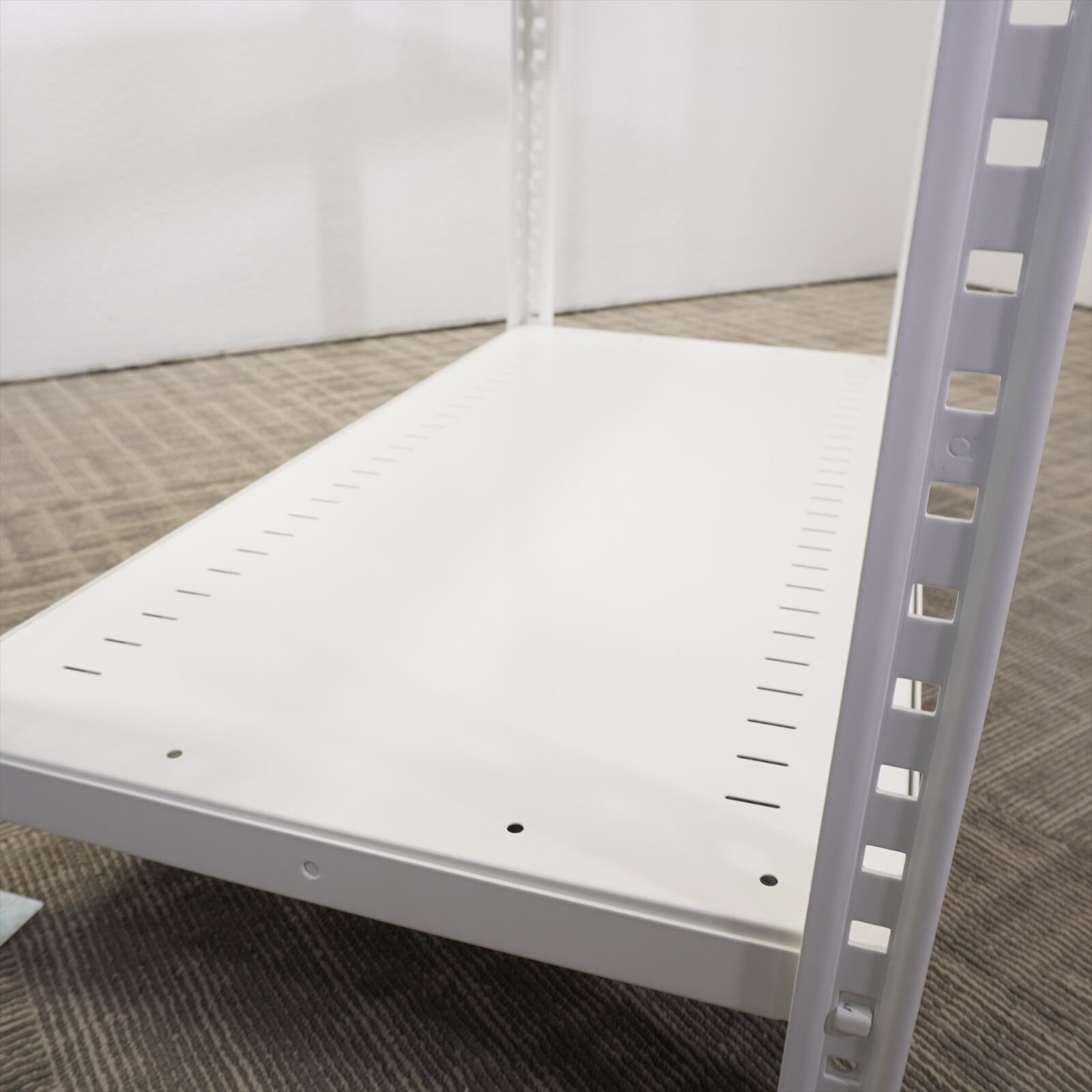 【自社便対応のみ】オカムラ 軽量棚 天地６段 150㎏/1段 W1200 D450 H2100 ホワイト