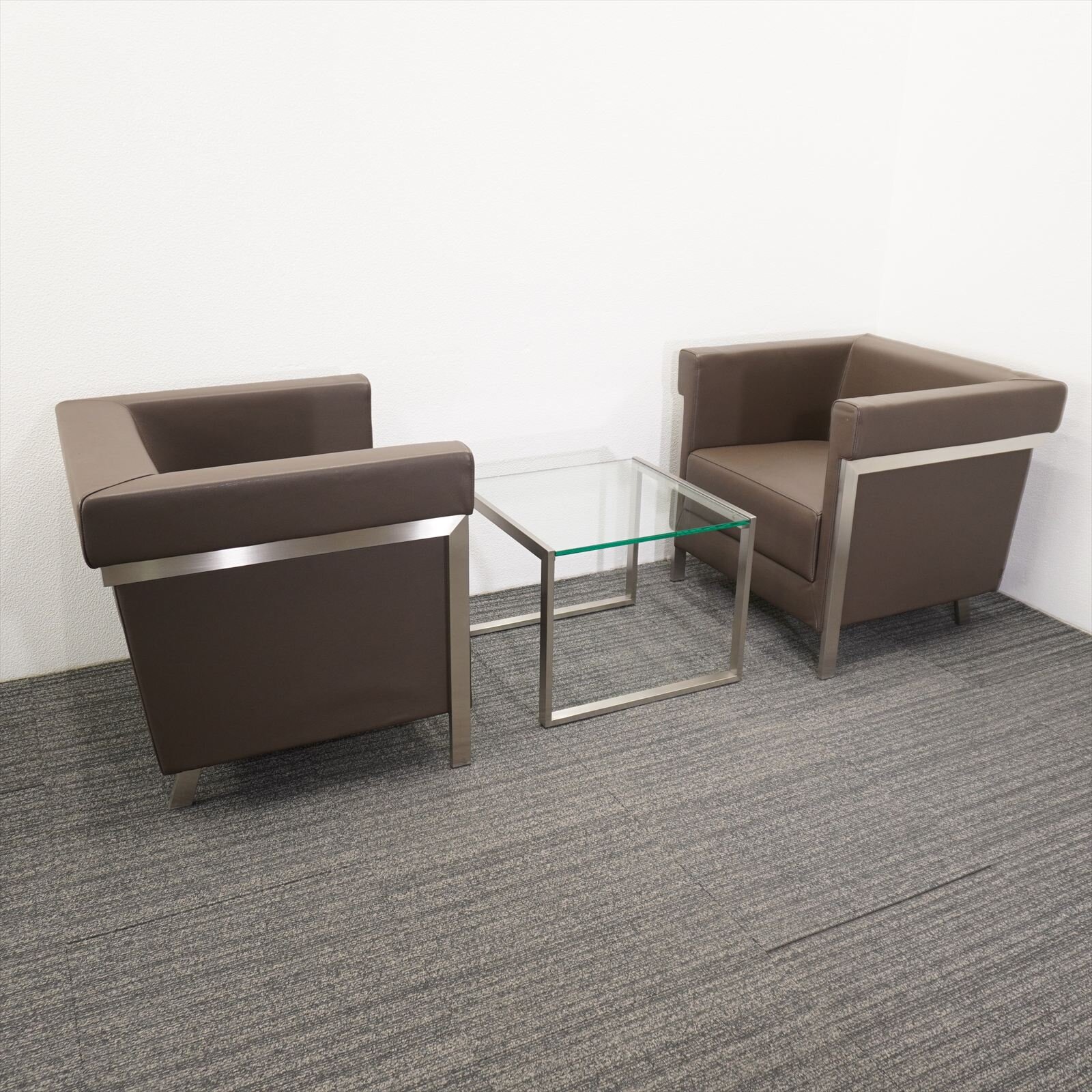 アイデック モダン 応接3点セット