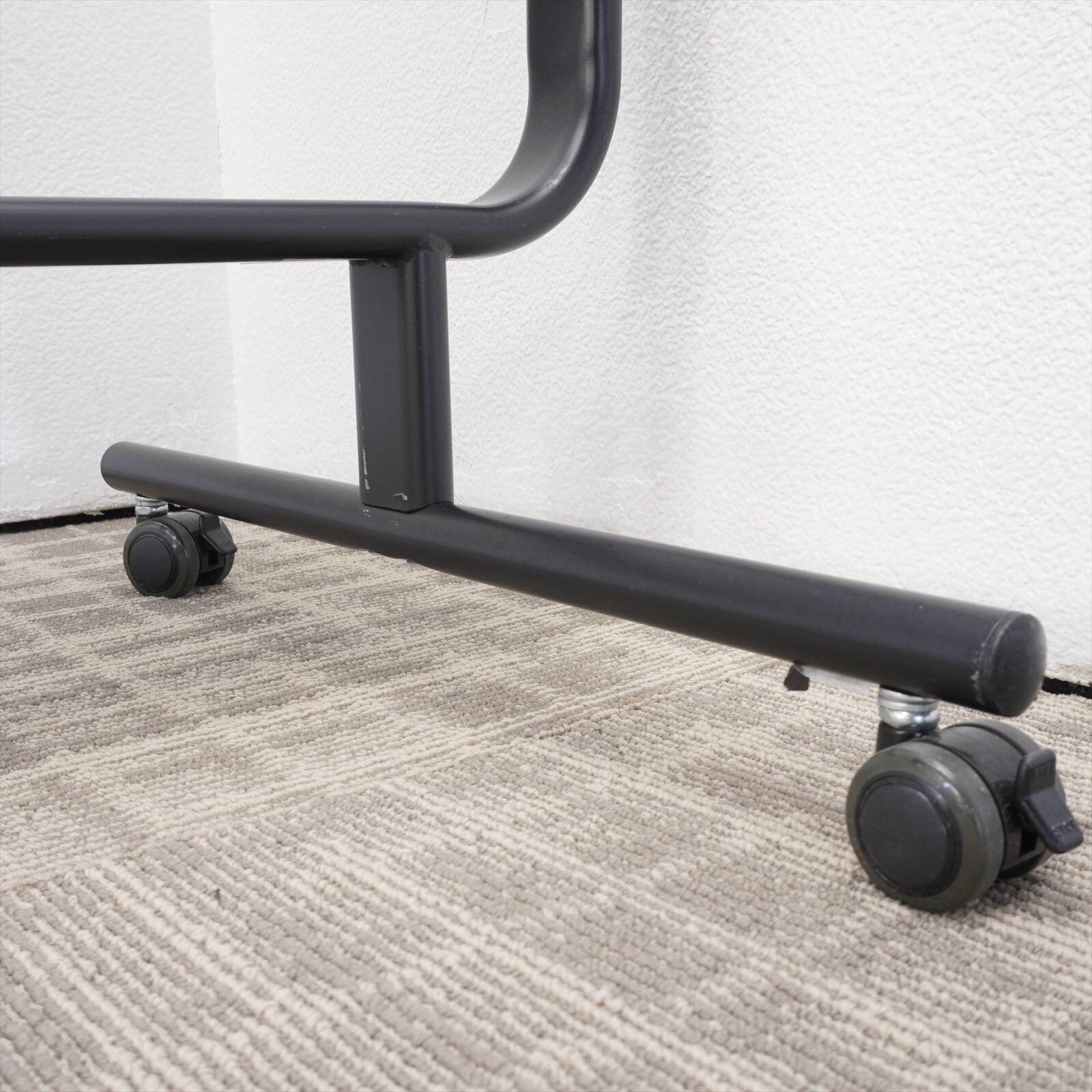 コクヨ モビーボ スライドホワイトボード W1435 ブラックフレーム 特価品(1)