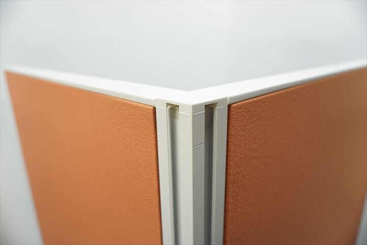 オカムラ ポジット パーティション クロスパネル オレンジ H1320