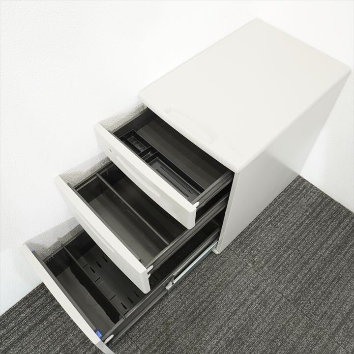 オカムラ SD 3段ワゴン A4×1段