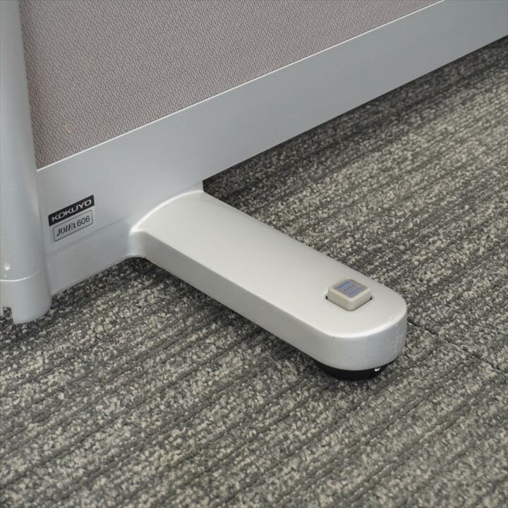 コクヨ パーティション キャスター付 グレー W1200 H1500