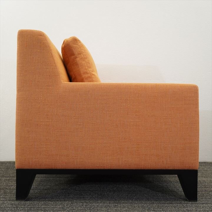 【カッシーナイクスシー取扱】CATHERINE MEMMI カトリーヌ メミ サンジェルマン・デ・プレ 1人掛ソファ オレンジ