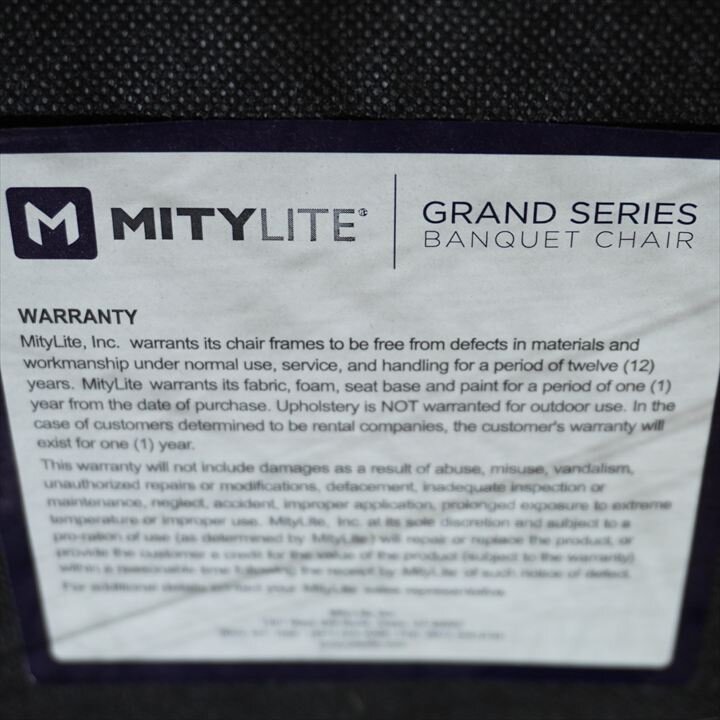 MITYLITE アームレスチェア グレー