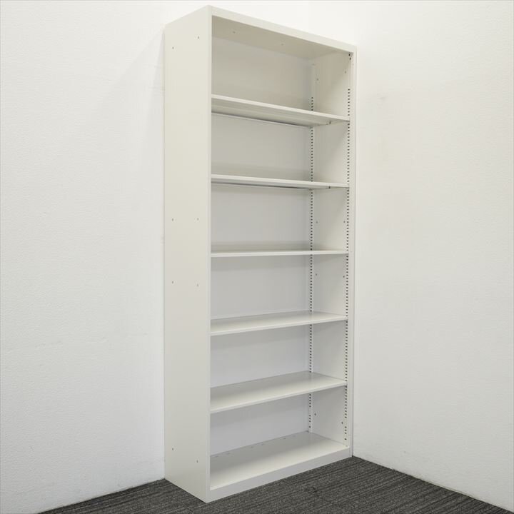 イトーキ シンライン オープン書庫 W900 D340 H2075 ベース無し W9色