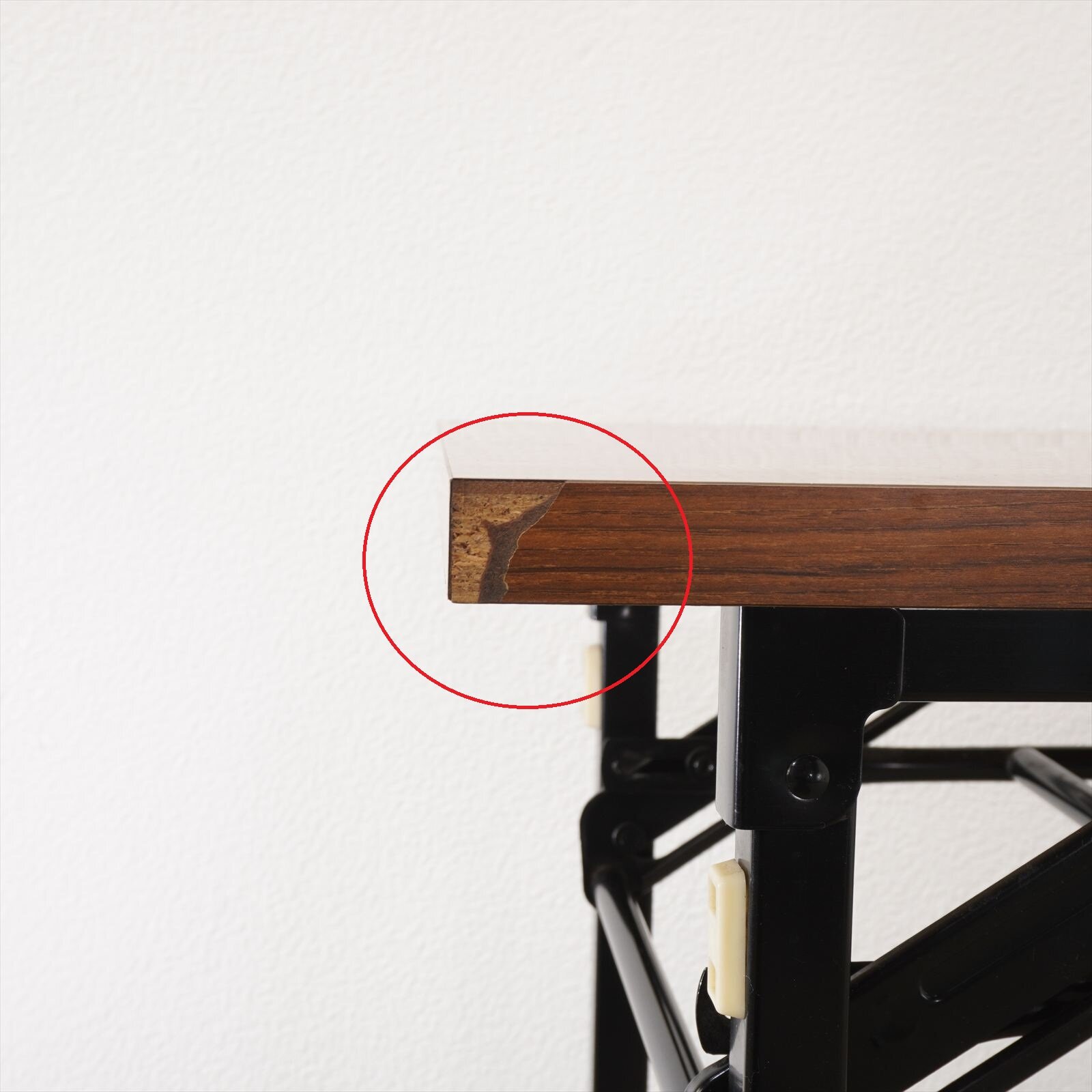 プラス YT 折りたたみテーブル 1545 H700 ファインチーク