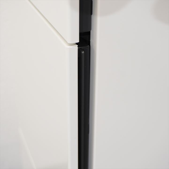 オカムラ プロユニット スリム３段ワゴン サイド取手 前アジャスター H648