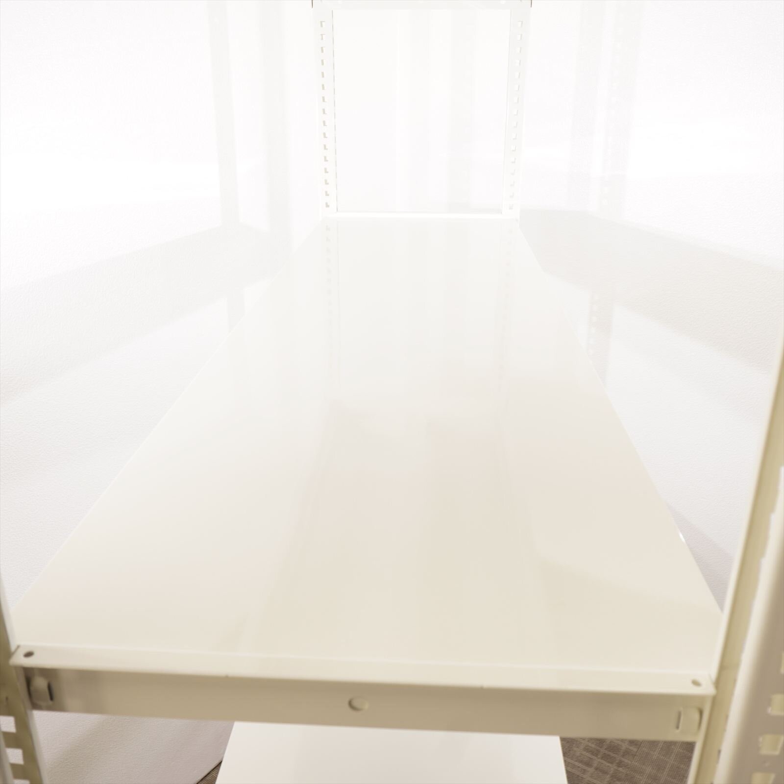 【自社便対応のみ】オカムラ 軽量棚 天地5段 100kg／1段 W1540 D450 H2100