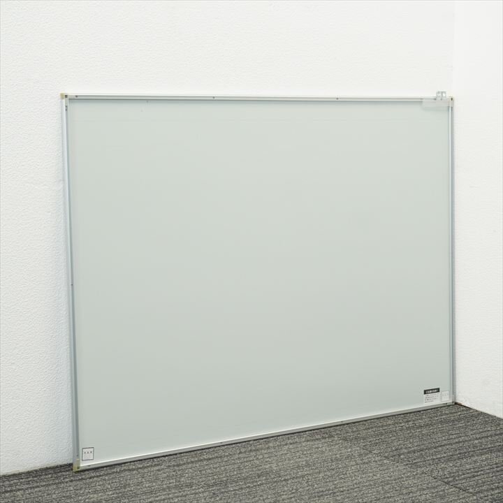 日学 壁掛けホワイトボード 34 粉受け付 W1200 D80 H890
