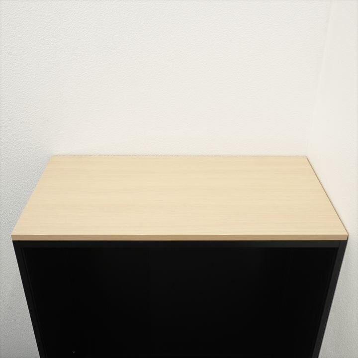 コクヨ エディア 多目的ドッグ 天板付 ブラック