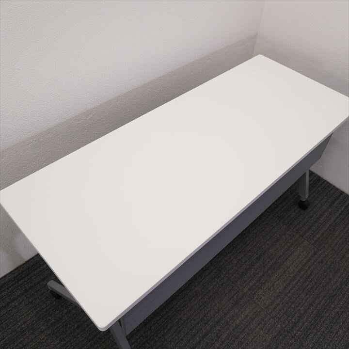 オカムラ フラプター フラップテーブル 1560 H720 ホワイト