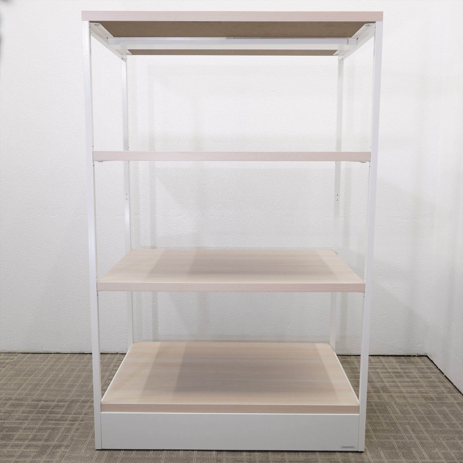 オカムラ ライブス シェルフ 天地4段 W900 D600 H1415