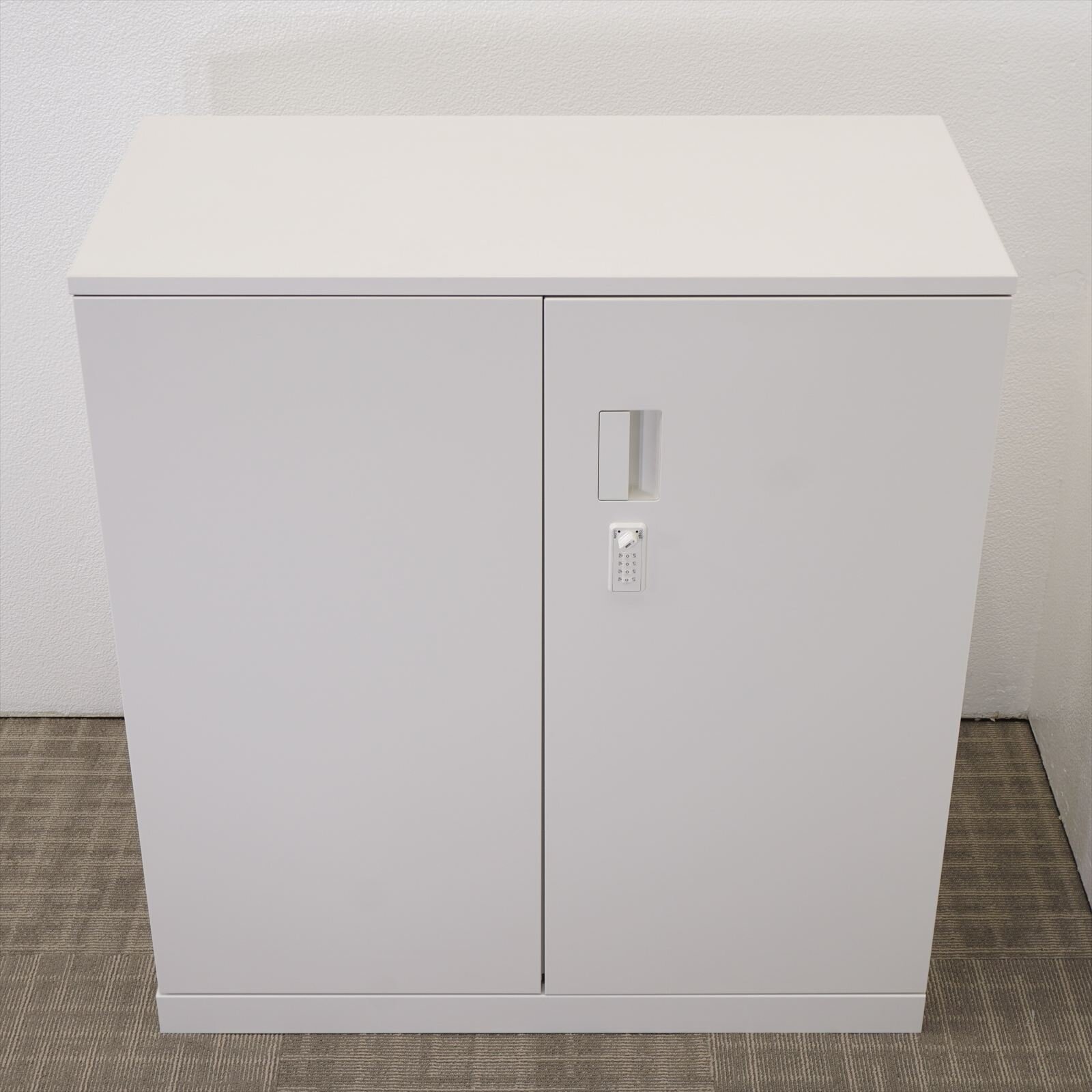 コクヨ エディア ダイヤル式両開き書庫 H1110 ホワイト