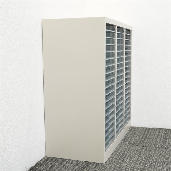 コクヨ 整理庫 ３列１８段 オープントレー W880 D400 H880 特価品（4）