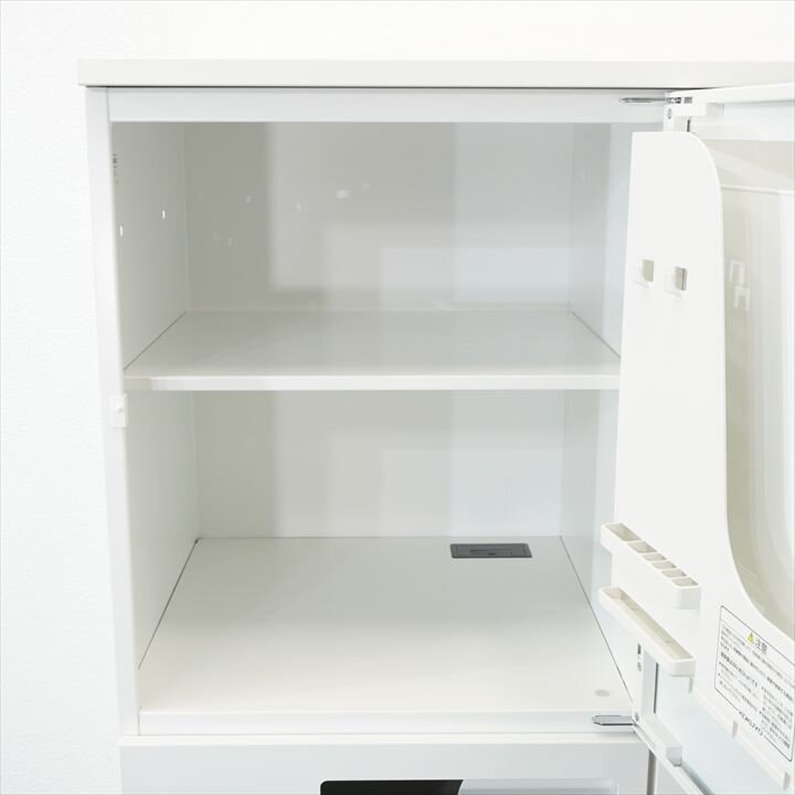 コクヨ エディア ダイヤル式4人用モバイルロッカー オートダイヤルロック(ゼロックE) 天板付 H1130 ホワイト