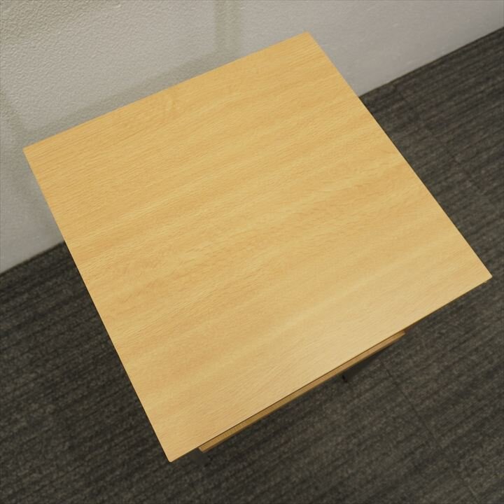 電話台 W400 D400 H700 木目