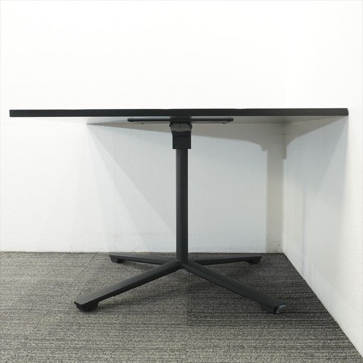 コクヨ デイズオフィス フリップトップ フラップテーブル W1050 D1050 H720 ブラック