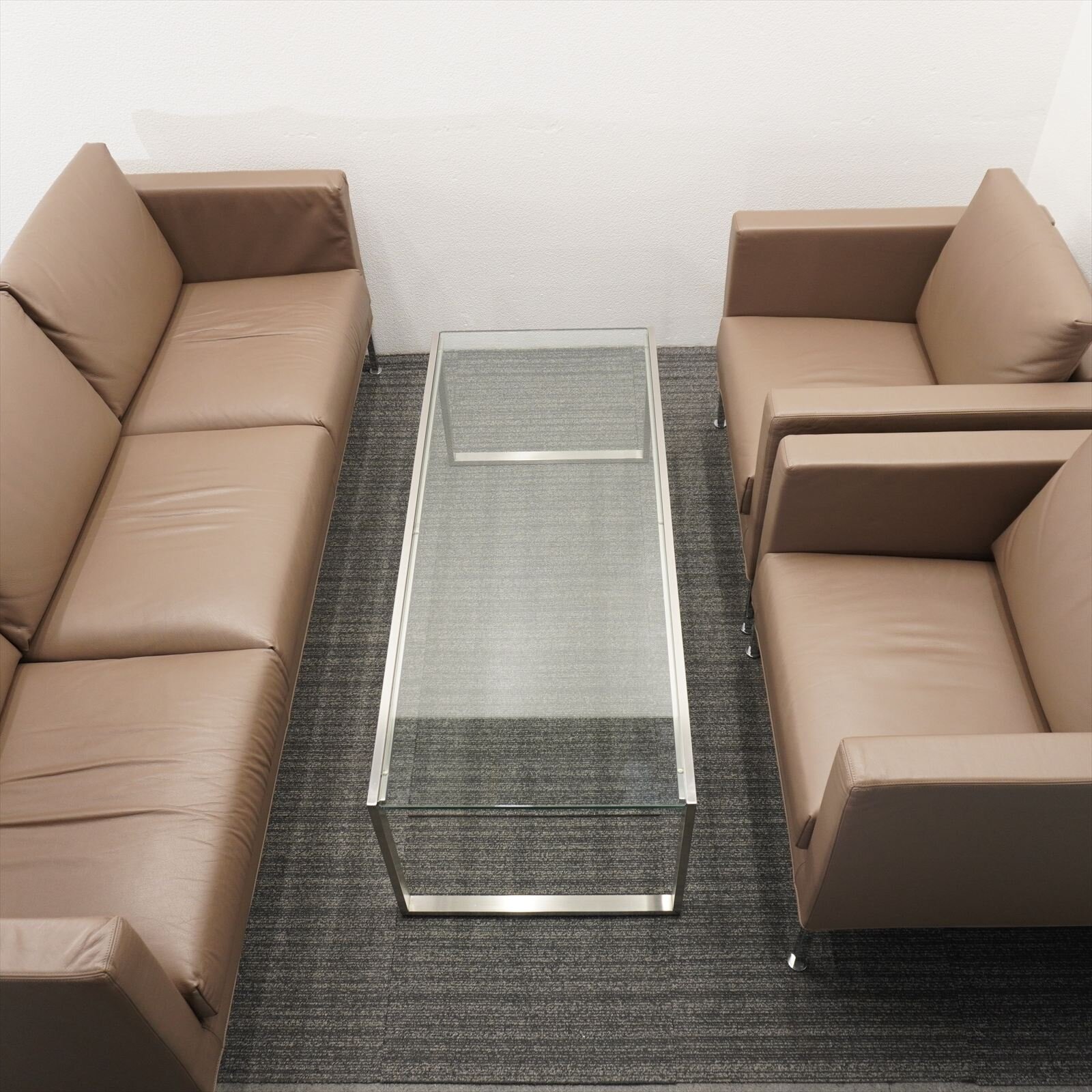 カッシーナ イクスシー ボックス 応接4点セット テーブル(アイデック製)