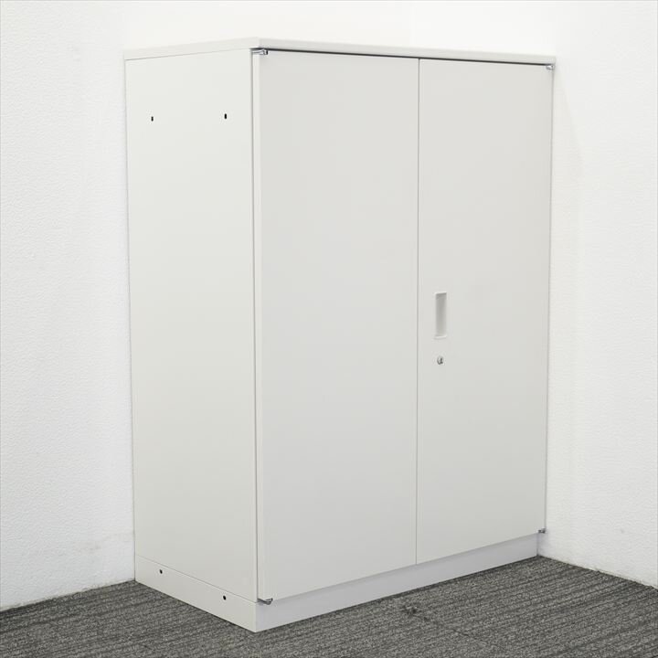 イトーキ シンラインキャビネットA4 両開き書庫 天板付 W800 D450 H1120 W9色