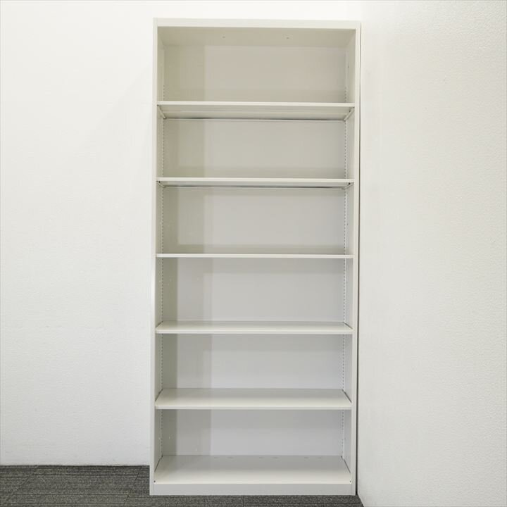 イトーキ シンライン オープン書庫 W900 D340 H2075 ベース無し W9色