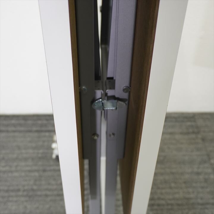 中折テーブル W1800 D600 H700 ホワイト