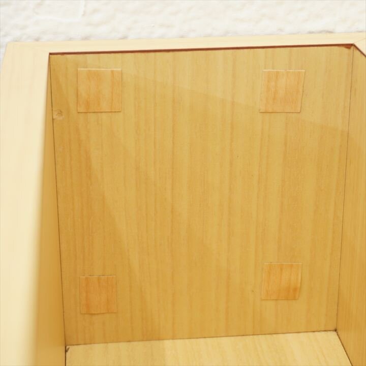 ブース用ベンチ コンセント付 ホワイト×ネイビーブルー W900 D710 H1200