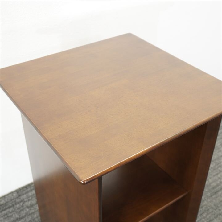 コクヨ 木製電話台 W450 D450 H700