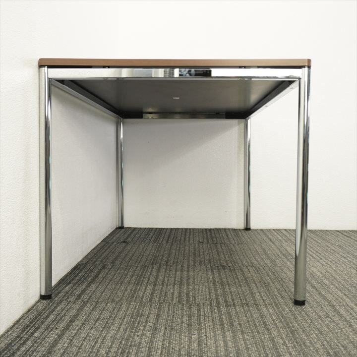 オカムラ トレッセＲ ミーティングテーブル W1500 D800 H720 ネオウッドダーク