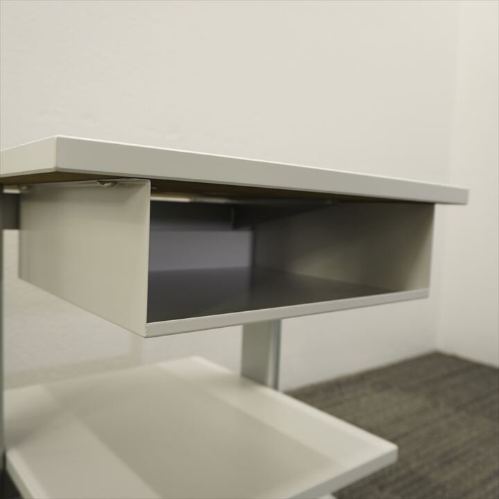 コクヨ 機器台 キャスター付 W450 D500 H550 ホワイト