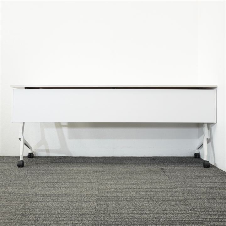 イトーキ スレント フラップテーブル 1845 アッシュドパインＬ