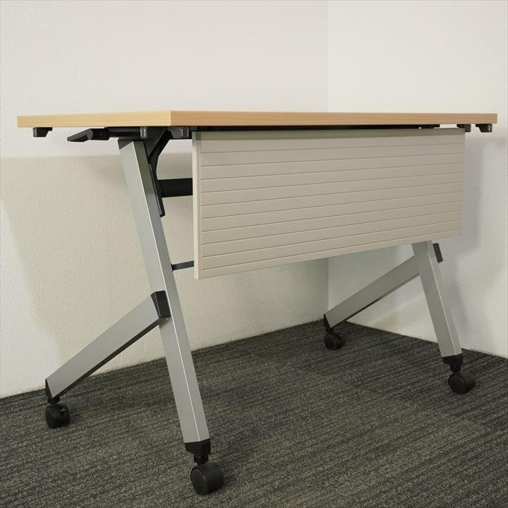 ウチダ プラッテ フラップテーブル W1000 D600 H720 木目