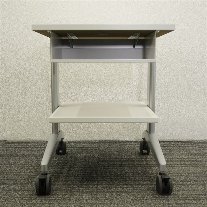 コクヨ 機器台 キャスター付 W450 D500 H550 ホワイト