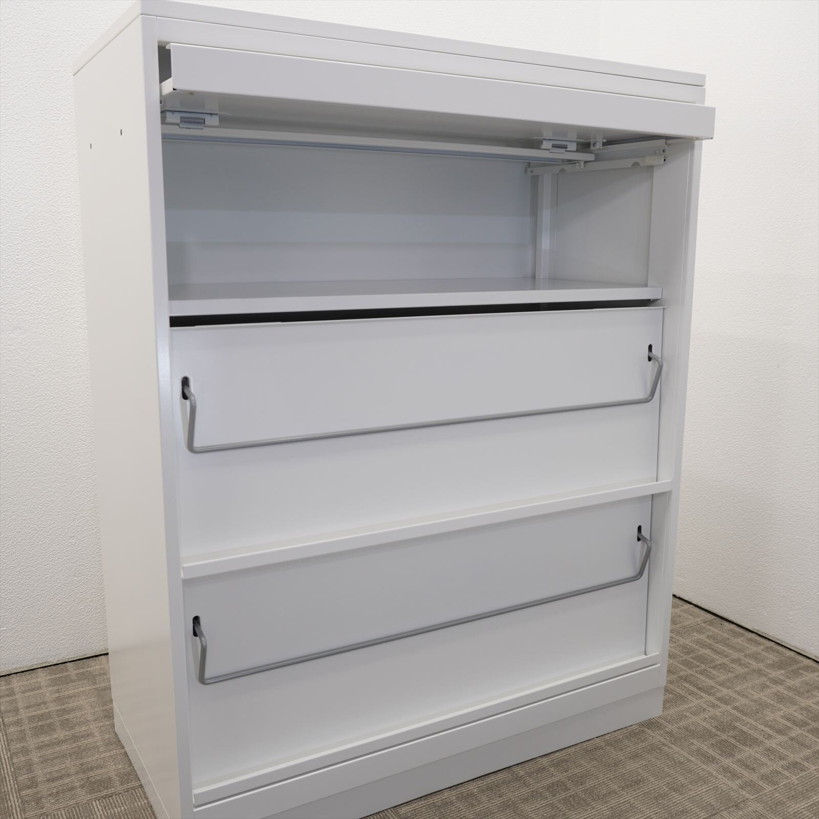 コクヨ エディア 雑誌架 天板付 W900 D450 H1130