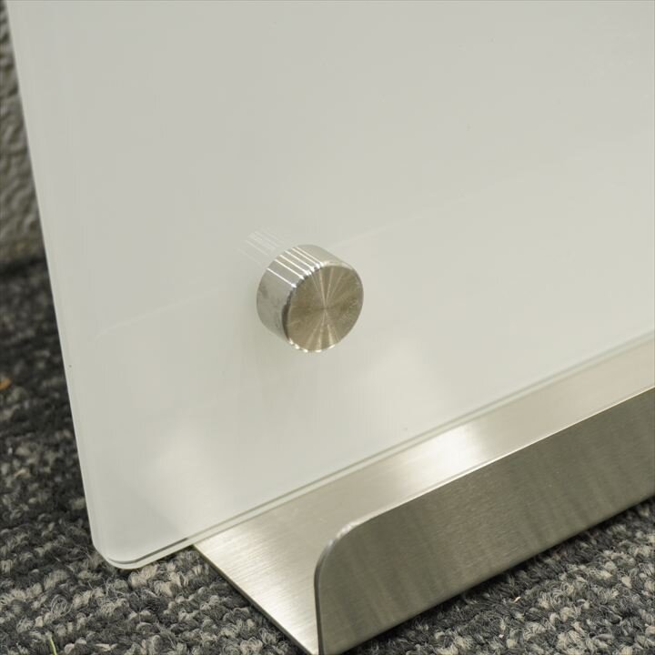 【自社便のみ】ホワイトボード ガラス 壁掛用 W1800XH1200