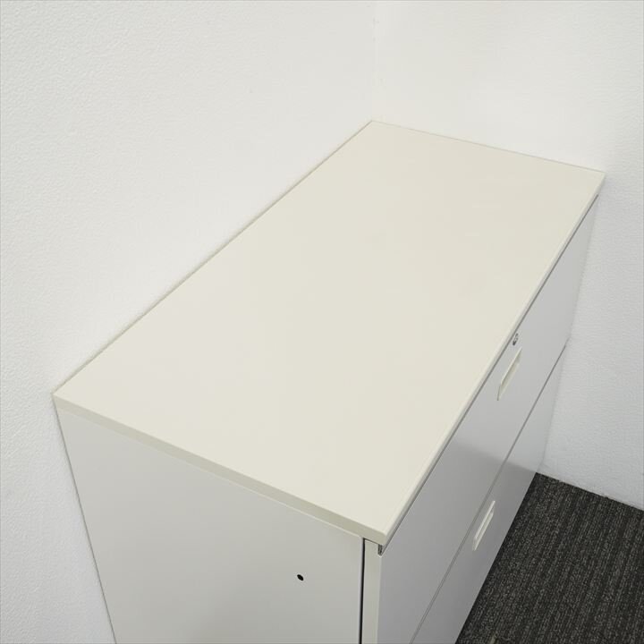 イトーキ シンライン 2段ラテラル書庫 天板付 H772 W9色