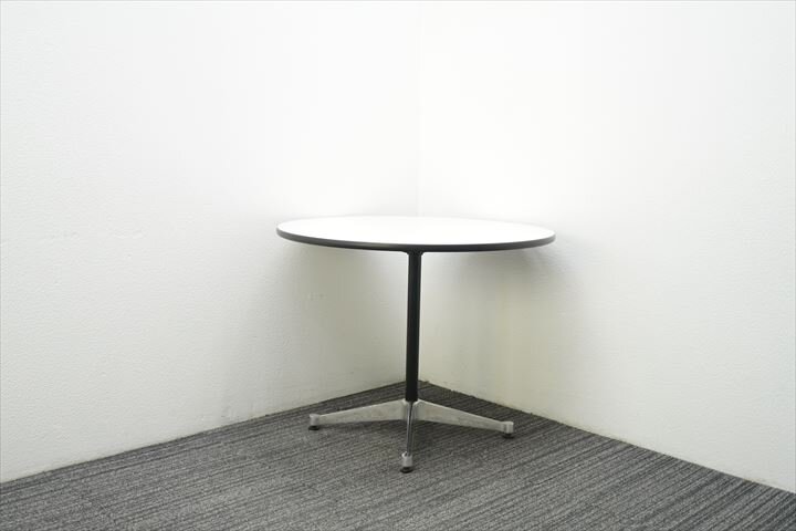 ハーマンミラー イームズテーブル コントラクトベース Φ905 H700 ホワイト