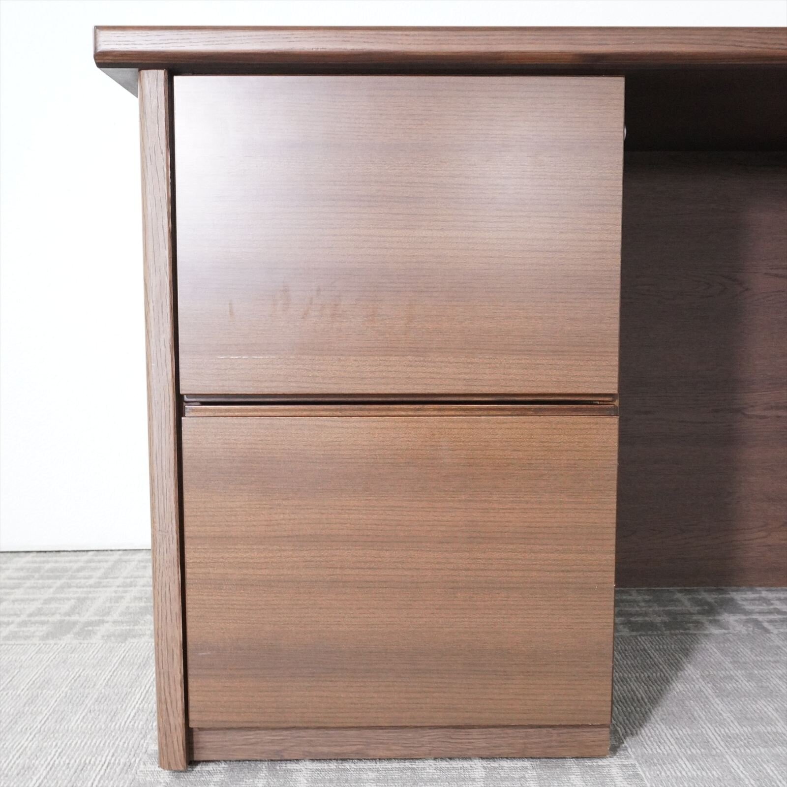 ウチダ ＳＧシリーズ 木製両袖机 W1800