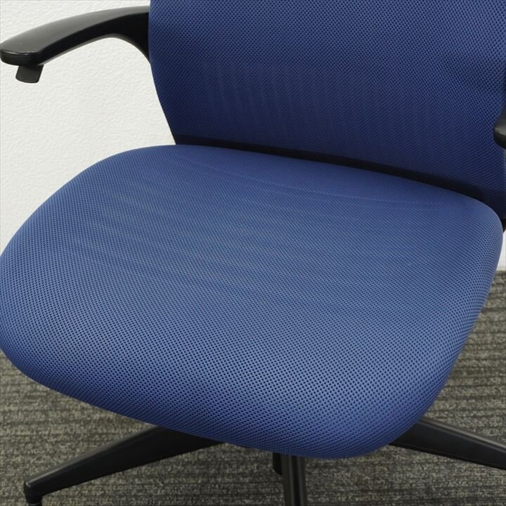 コクヨ M４ 固定肘 ブルー 特価品