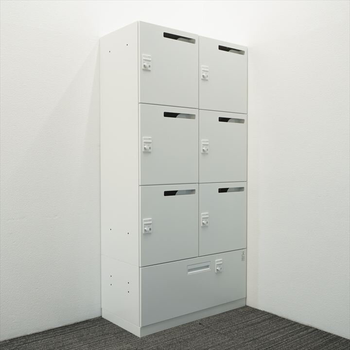 コクヨ エディア ダイヤル式６人用モバイルロッカー  H1810