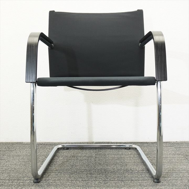 ヴィトラ AC2 ミーティングチェア ブラック 2脚セット