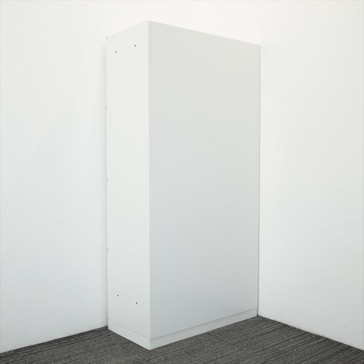 コクヨ エディア ダイヤル式8人用モバイルロッカー 投入口無し H1810 ホワイト