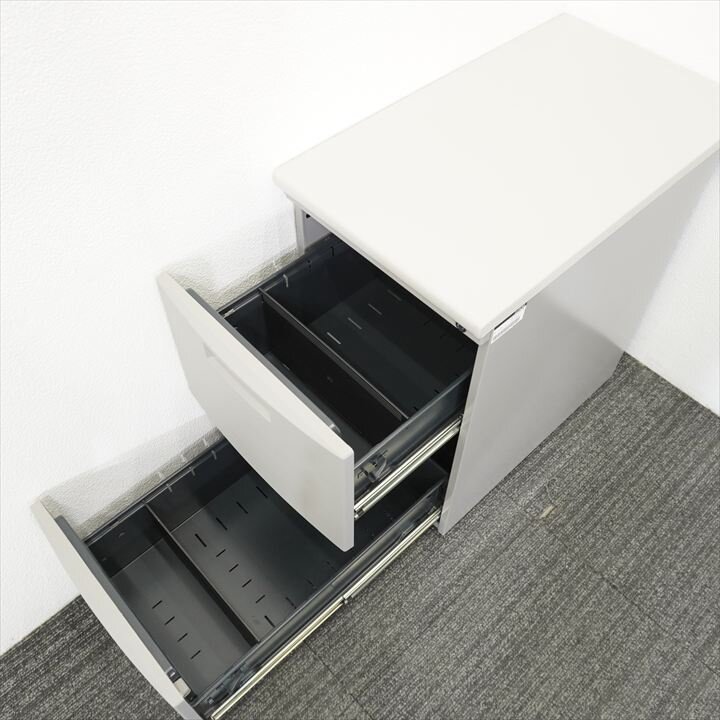 イトーキ CZ 2段脇机 WE色