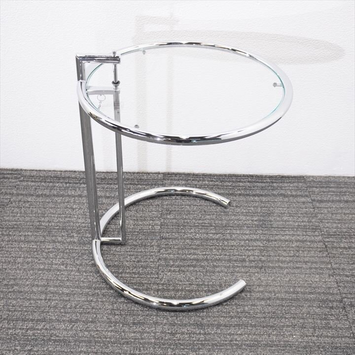 Eileen Gray アイリーングレイ アジャスタブルテーブル/サイドテーブル リプロダクト品