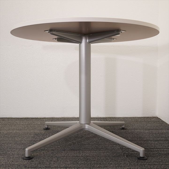 イトーキ DE 丸テーブル Φ900 H700 ホワイト