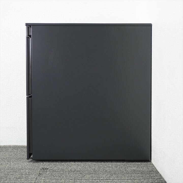 【2023年製】オカムラ プロユニット ダイヤル式3段ワゴン ペントレー サイド取手 H650 ブラック