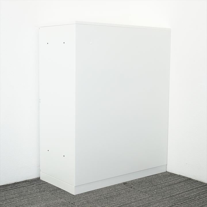 コクヨ エディア ダイヤル式4人用モバイルロッカー オートダイヤルロック(ゼロックE) 天板付 H1130 ホワイト