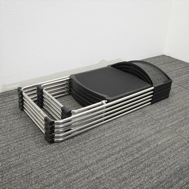 コクヨ パンタ 折畳椅子 ブラック