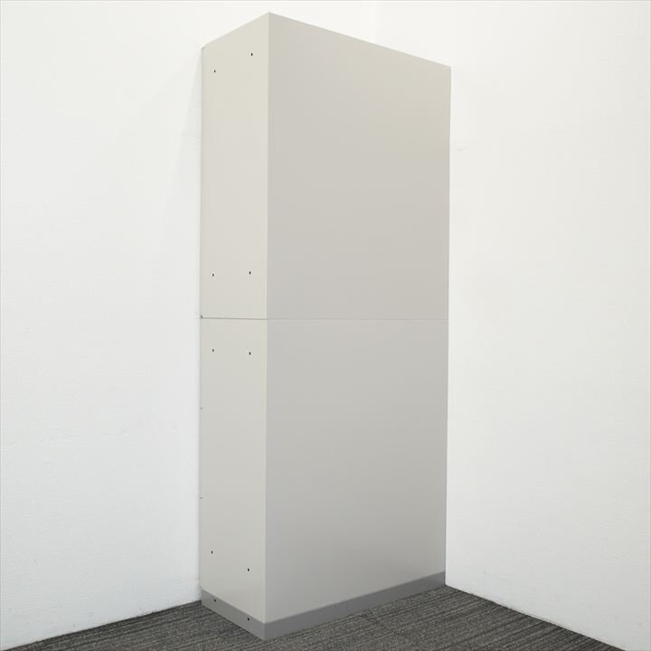 イトーキ シンライン（後期） 3段ラテラル+両開き書庫 H2140 WE色