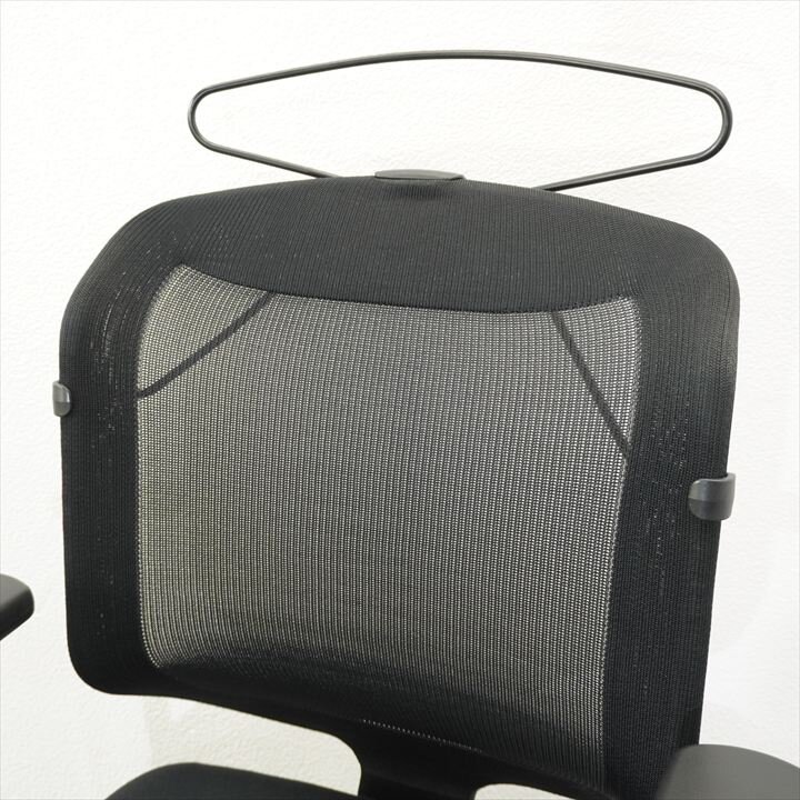 プラス取扱 ジロフレックス ４３４ 肘付 ハンガー付 ブラック 特価品