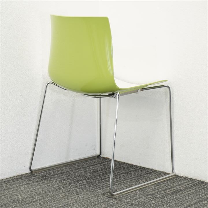 アルペール カティファ46 アームレスチェア グリーン